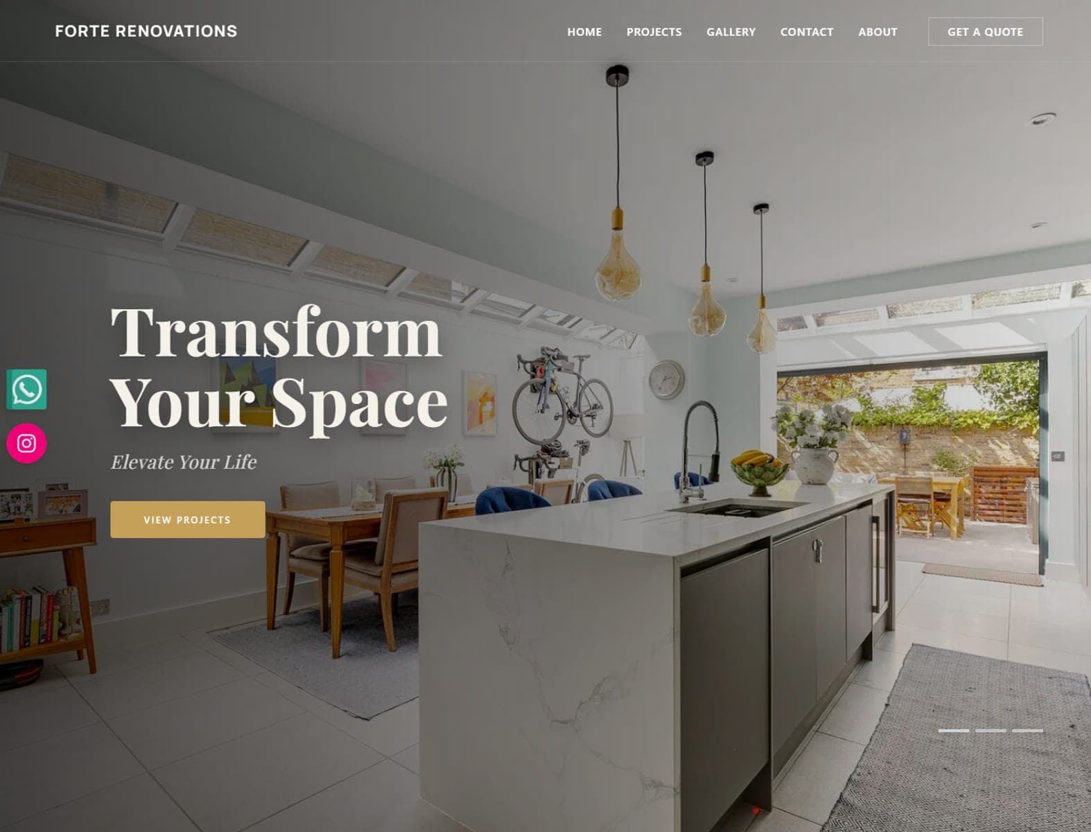 Forte Renovations — Website