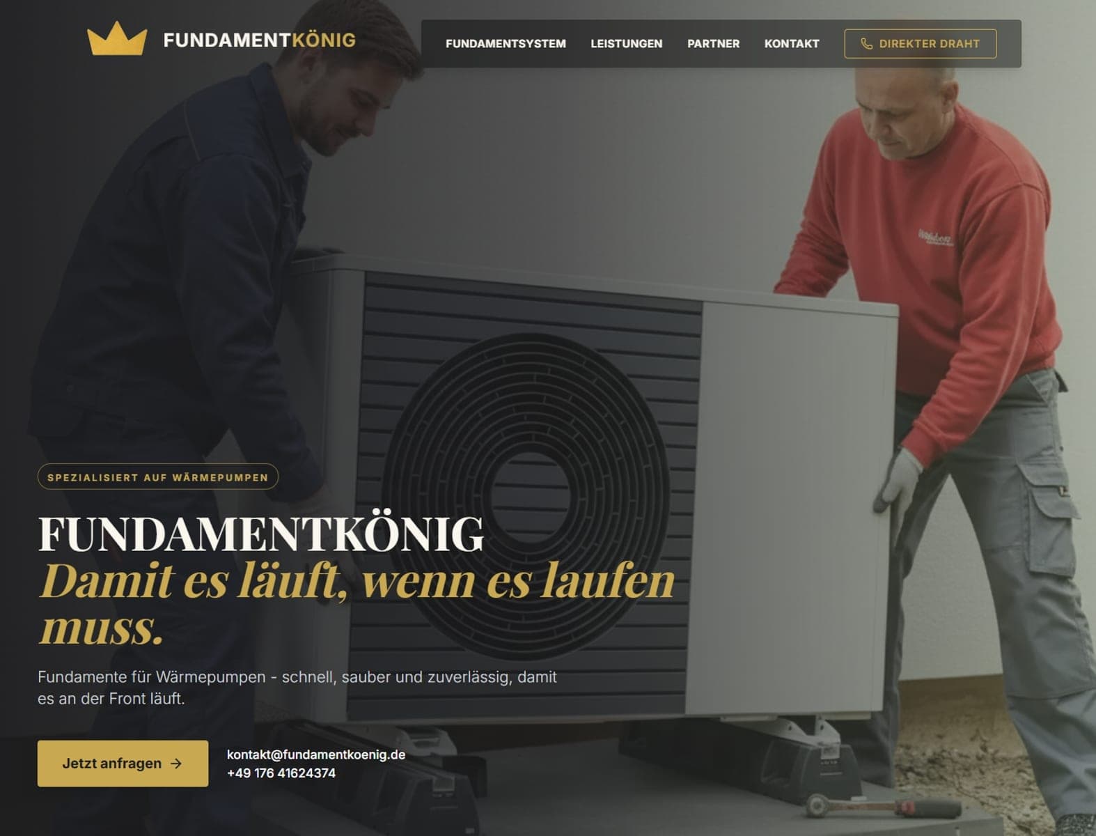FundamentKönig — Marke & Website